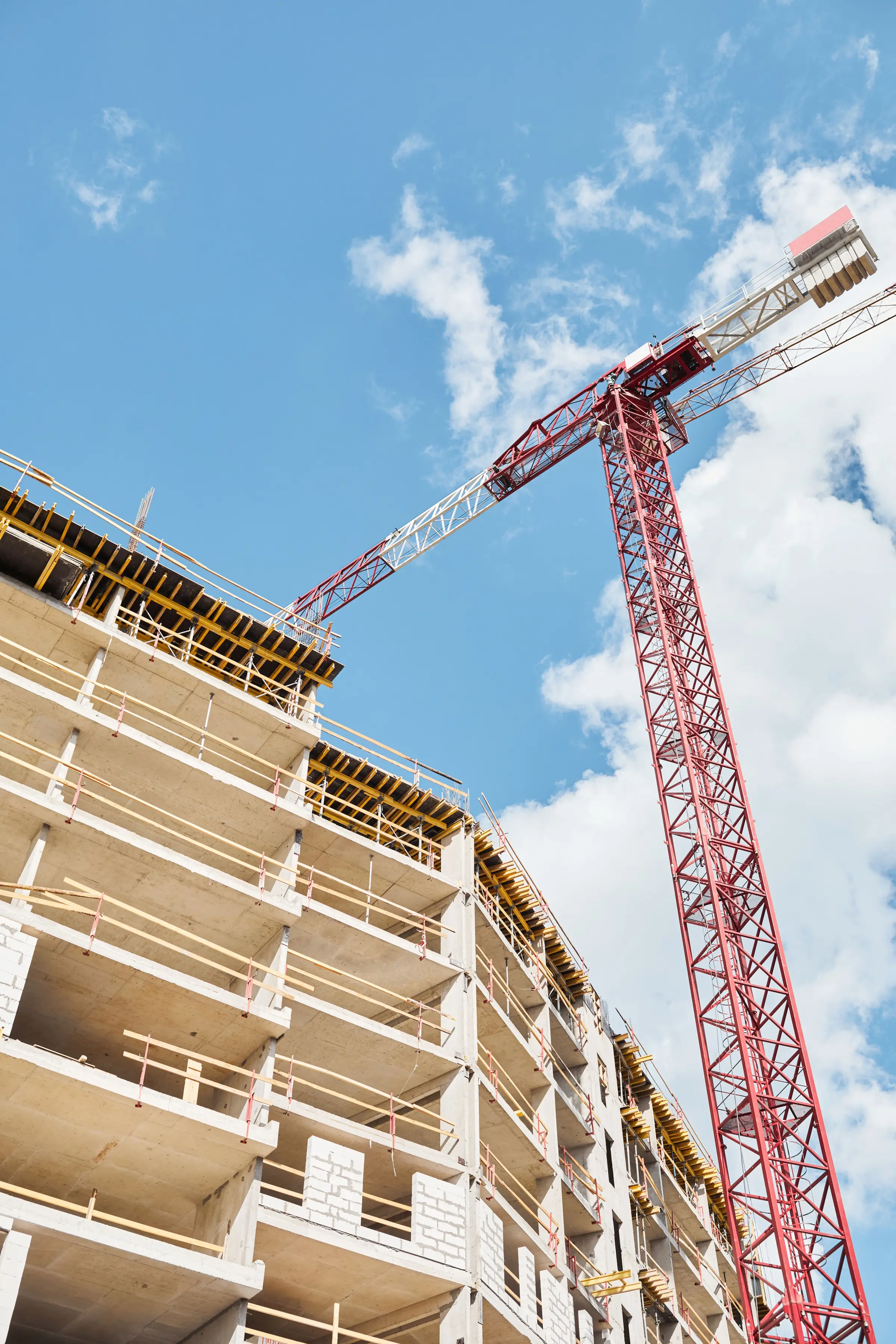 Reprise de la construction