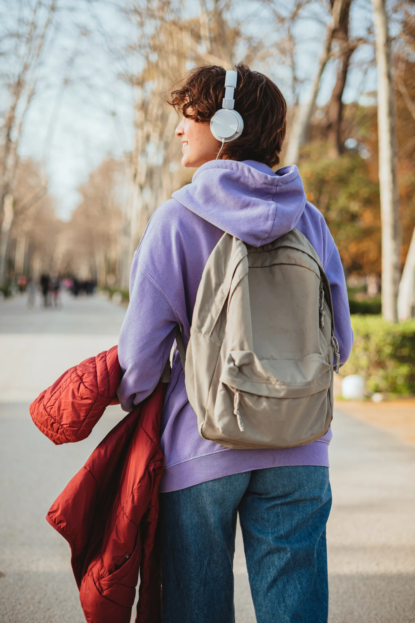 Adolescente aux études qui bénéficie du soutien du Projet Clé