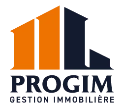 LOGO PROGIM CARRE BICOLORE
