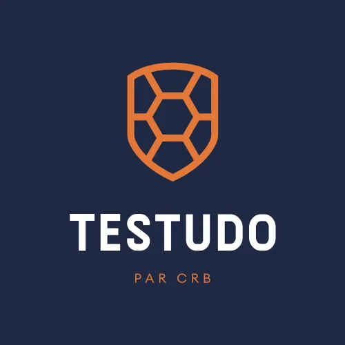 Testudo Logo fond couleur